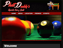 Tablet Screenshot of phatdaddysnc.com